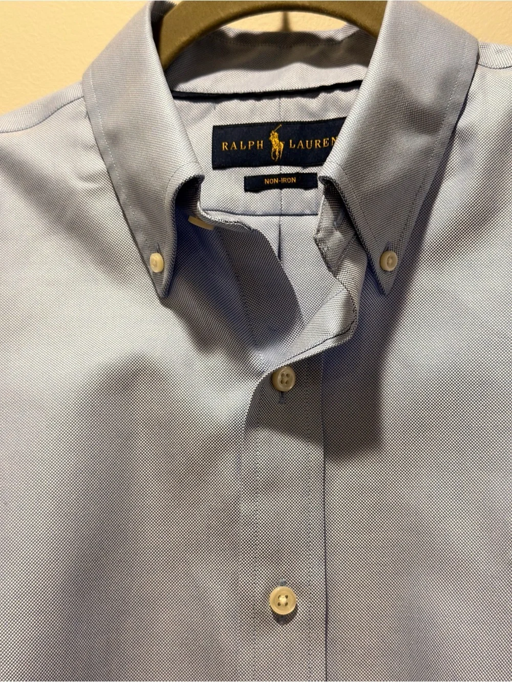 Ralph Lauren Pale Blue Oxford Button-Down Shirt NWOT - Picture 2 of 6